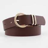 All-match Fashion Pin Buckle Simple Pants Belt