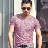 2019 NEW Trendy Men T Shirt Casual Long Sleeve Slim Men's Basic Tops Tees Summer Stretch T-shirt Mens Clothing Chemise Homme