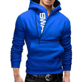 2019 New Arrivals Autumn Fashion men Casual Slim letter printing head side zipper Cashmere sweater male Outerwear tops
