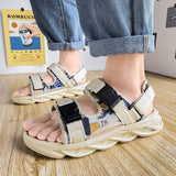 Fashion Casual National Tide Element Buckle Sandals Men Sandals And Slippers