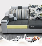 Living Room Sofa Meubles Fabric 210CM Nordic Style Sofa Three Persons Living Room Furniture בית ריהוט 가구