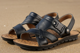Casual Men Large Size Soft Bottom Outdoor Dual-Use Slippers