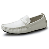 Big Size Men Loafers Shoes Leather 2020 Fashion Men Casual Shoes Men Flats Slip on Plus Size 38-48 Men's Moccasins Flats