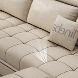Modern Sofas for Living Room Fabric Sofa European Sectional Sofa Set U Style 7 Seaters 1901