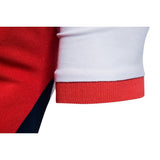 Men's Summer Short-sleeved Shirt, POLO, Stitching Color, Manches courtes pour hommes