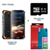 DOOGEE S40 4GNetwork Rugged Mobile Phone 5.5inch Display 4650mAh MT6739 Quad Core 3GB RAM 32GB ROM Android 9.0 8.0MP IP68/IP69K