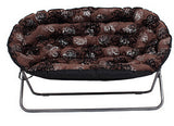 European lazy sofa. Double folding chairs. Recreational chair. Sofa