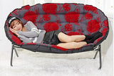 European lazy sofa. Double folding chairs. Recreational chair. Sofa