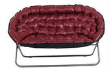 European lazy sofa. Double folding chairs. Recreational chair. Sofa