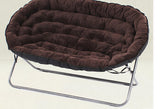 European lazy sofa. Double folding chairs. Recreational chair. Sofa