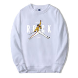 Freddie Mercury Sweatshirts Hoodie For Men 2019 Autumn Winter Fleece Tracksuit Casual Sportswear Punk Rock Hip Hop Streetwear