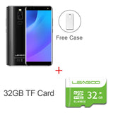 LEAGOO S8 Smartphone 5.72'' HD+ IPS 1440*720 Screen Android 7.0 MTK6750 Octa Core 3GB+32GB Quad-Cam Fingerprint 4G Mobile Phone