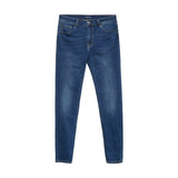 METERSBONWE Men Jeans Skinny Street wear Jogger Pants Slim Korean Version Trousers Youth