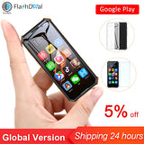 Melrose 2019END smallest cell phone unlocked Mini Android Smartphone 2GB 32GB 4G Google Play WIFI GPS Face Recognion Phones