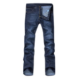 Men Denim Jeans Casual Autumn Winter Cotton Hip Hop Pants Male Loose Work Long Trousers Men Jeans Pants Slim Fit Denim