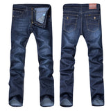 Men Denim Jeans Casual Autumn Winter Cotton Hip Hop Pants Male Loose Work Long Trousers Men Jeans Pants Slim Fit Denim