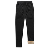 Mens Winter Plus Cashmere Velvet Thicken Pants Men Warm Trousers Mens Sweatpants Brand Clothing Male Elastic Waist Trousers 666