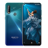 OUKITEL C17 Pro 6.35" 19:9 Android 9.0 Mobile Phone MT6763 Octa Core 4G RAM 64G ROM Fingerprint 3900mAh Triple Camera Sma