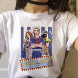 Stranger Things 3 women t shirt Funny femme Eleven tshirt fashion ulzzang short sleeve Movie female harajuku t-shirt Oversized