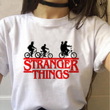 Stranger Things 3 women t shirt Funny femme Eleven tshirt fashion ulzzang short sleeve Movie female harajuku t-shirt Oversized