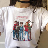 Stranger Things 3 women t shirt Funny femme Eleven tshirt fashion ulzzang short sleeve Movie female harajuku t-shirt Oversized