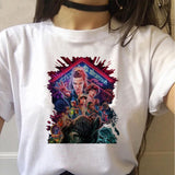 Stranger Things 3 women t shirt Funny femme Eleven tshirt fashion ulzzang short sleeve Movie female harajuku t-shirt Oversized