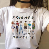 Stranger Things 3 women t shirt Funny femme Eleven tshirt fashion ulzzang short sleeve Movie female harajuku t-shirt Oversized