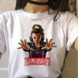Stranger Things 3 women t shirt Funny femme Eleven tshirt fashion ulzzang short sleeve Movie female harajuku t-shirt Oversized