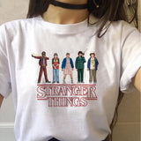 Stranger Things 3 women t shirt Funny femme Eleven tshirt fashion ulzzang short sleeve Movie female harajuku t-shirt Oversized