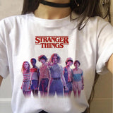 Stranger Things 3 women t shirt Funny femme Eleven tshirt fashion ulzzang short sleeve Movie female harajuku t-shirt Oversized