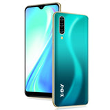 XGODY 3G Mobile Phone Note 7 2GB 16GB Smartphone 6.26'' Waterdrop HD Screen MTK6580 Quad Core Android 9.0 Face ID Unlock 2800mAh