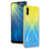 XGODY 3G Mobile Phone Note 7 2GB 16GB Smartphone 6.26'' Waterdrop HD Screen MTK6580 Quad Core Android 9.0 Face ID Unlock 2800mAh