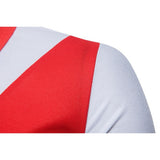 Men's Summer Short-sleeved Shirt, POLO, Stitching Color, Manches courtes pour hommes