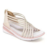 Breathable Sports Braided Fish Mouth Shoes