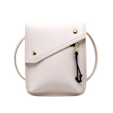 Fashion solid color flip phone bag