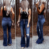 Stretch Fashion Hip-Hop Jeans
