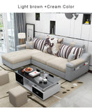 Living Room Sofa Meubles Fabric 210CM Nordic Style Sofa Three Persons Living Room Furniture בית ריהוט 가구