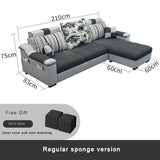 Living Room Sofa Meubles Fabric 210CM Nordic Style Sofa Three Persons Living Room Furniture בית ריהוט 가구
