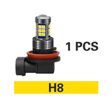 1pcs For Toyota avensis Corolla hilux auris FJ land cruiser 100 hilux chr camry prius Car LED Light Lamp H8 H11 H16 9006 HB4 HB3