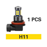 1pcs For Toyota avensis Corolla hilux auris FJ land cruiser 100 hilux chr camry prius Car LED Light Lamp H8 H11 H16 9006 HB4 HB3
