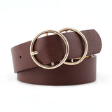 Hot Fashion Women PU Belt 66 Styles Metal Buckle Waistband Designer Student Wild Jeans Dress Long Waist Strap cinturon mujer