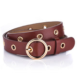 Hot Fashion Women PU Belt 66 Styles Metal Buckle Waistband Designer Student Wild Jeans Dress Long Waist Strap cinturon mujer