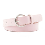 Hot Fashion Women PU Belt 66 Styles Metal Buckle Waistband Designer Student Wild Jeans Dress Long Waist Strap cinturon mujer