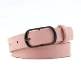 Hot Fashion Women PU Belt 66 Styles Metal Buckle Waistband Designer Student Wild Jeans Dress Long Waist Strap cinturon mujer