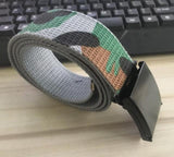 New Men Belt New Fashion Unisex Army Tactical Waist Belt Jeans Male Casual Luxury Canvas 3.8cm Webbing Waistband Ceinture Femme