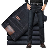 Sulee Brand Jeans Exclusive Design Famous Casual Denim Jeans Men Straight Slim Middle Waist Stretch Men Jeans Vaqueros Hombre