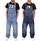 New Style Men Baggy Jeans Suspender Pants Fashion Multi-pockets Loose Denim Trousers  Jumpsuit Bib Pants Pocket Overalls S-5XL