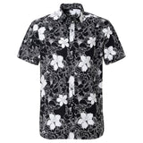 Summer Pure Cotton Mens Hawaiian Shirt Printed Short Sleeve Big Us Size Hawaii Flower Beach Floral Patterns