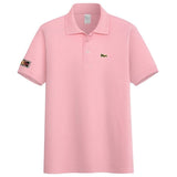 High Quality 2020 New Mens Short Sleeve Polos Shirts Casual-Design Brand Cotton Polos Homme Fashion Summer Sportswear Male Tops