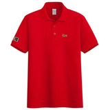 High Quality 2020 New Mens Short Sleeve Polos Shirts Casual-Design Brand Cotton Polos Homme Fashion Summer Sportswear Male Tops